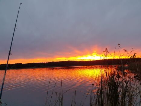 Abendsonne am Neuendorfer See