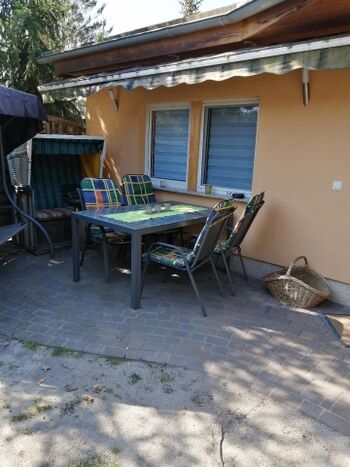 Terrasse mit Markise