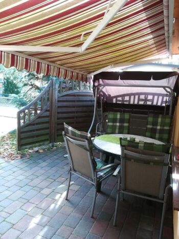 Terrasse mit Markise