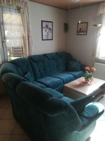 Große gemütliche Eckcouch