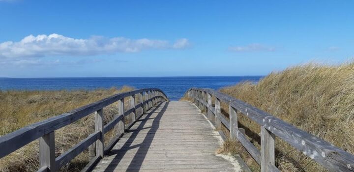 Zugang zum Weissenhäuser Strand