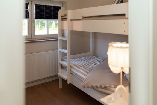 Schlafzimmer mit Etagenbett