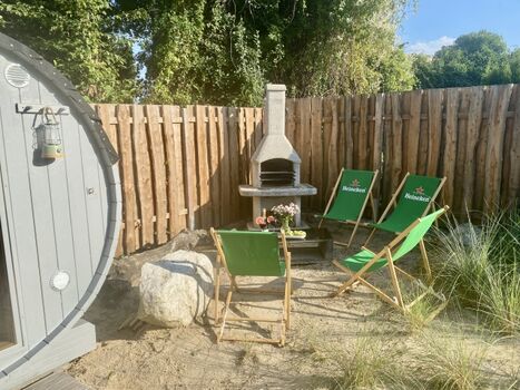 Platz für gemütliche Grillabende