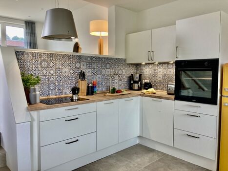 der offene Küchenbereich