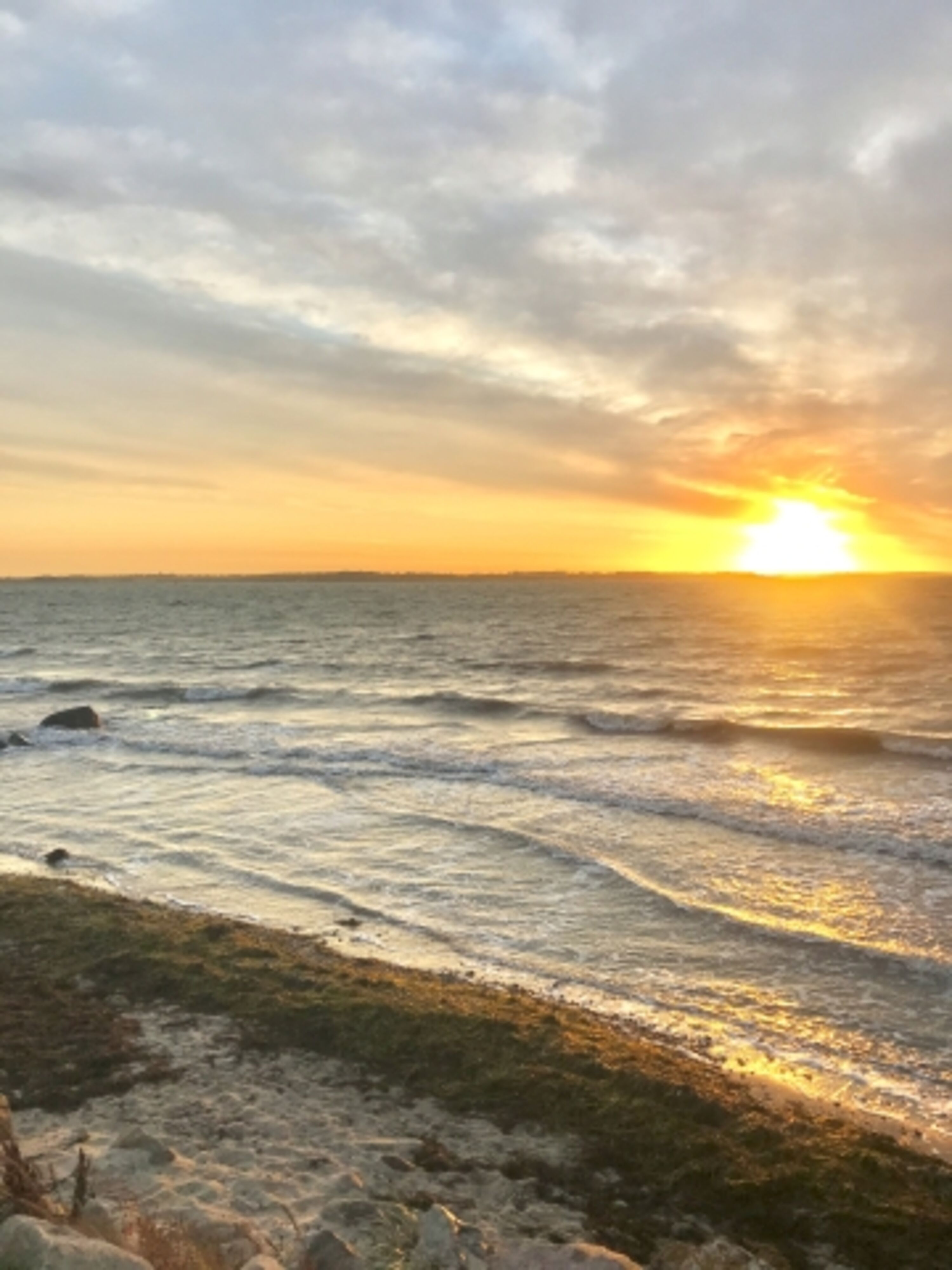 Sonnenaufgang über Dänemark