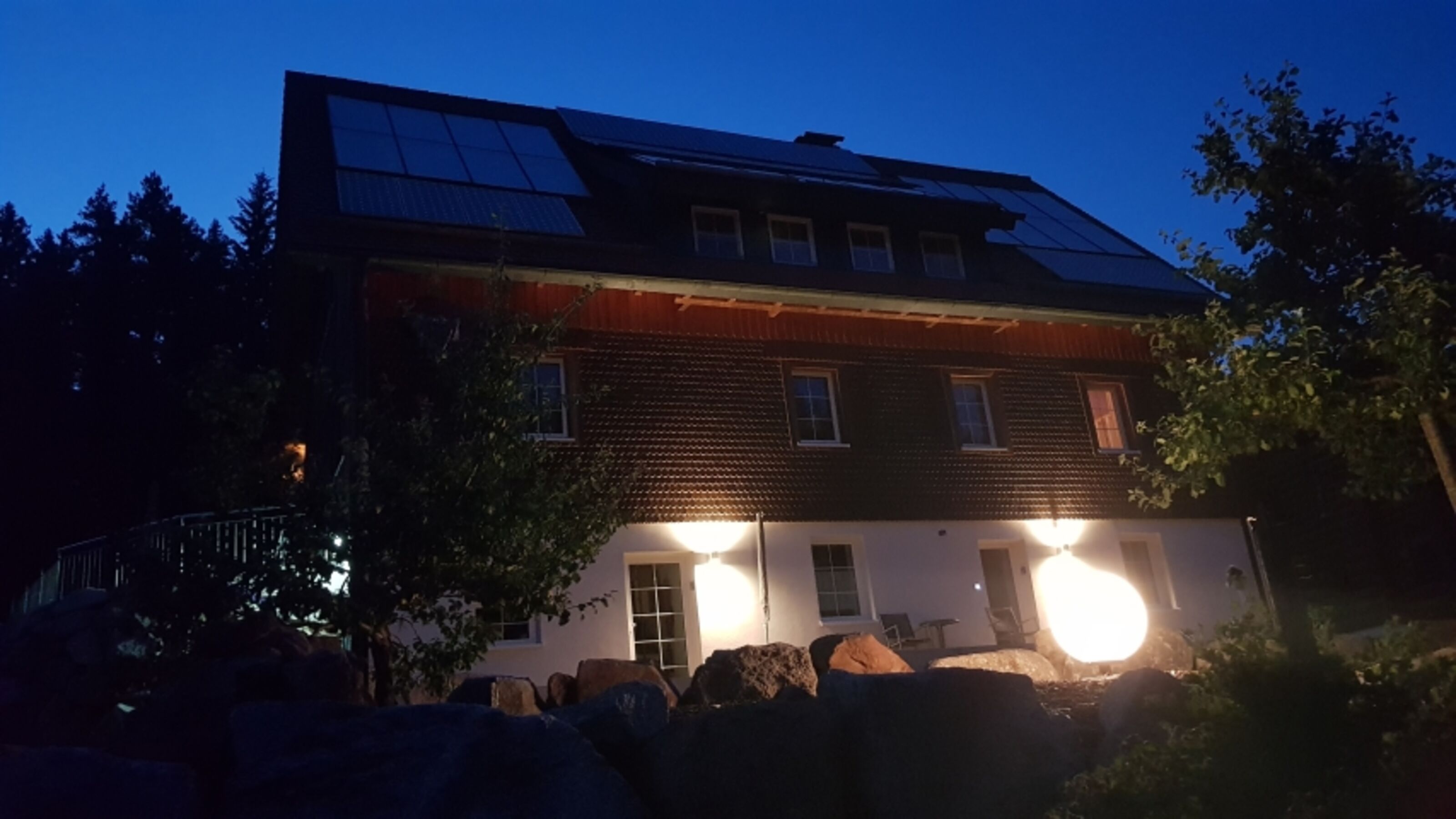 Ferienwohnung abend