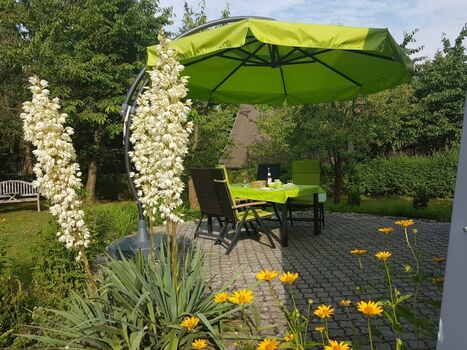 Terrasse vor der Haustür