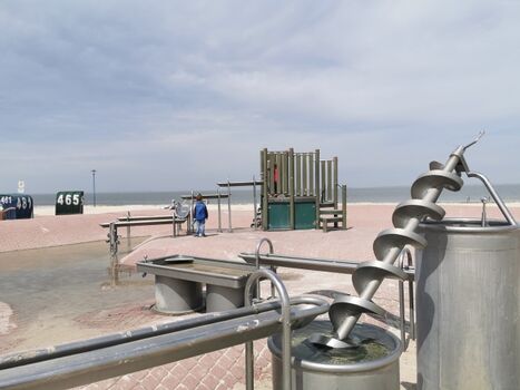 Wasserspielplatz in Neuharlingersiel