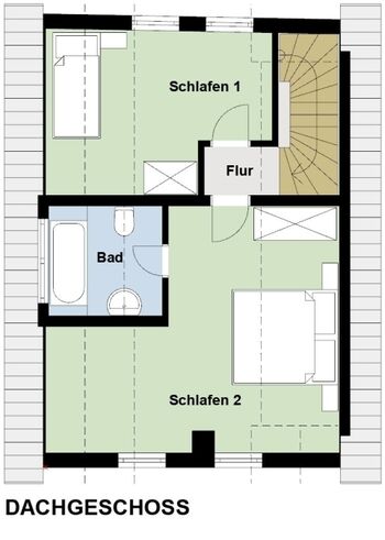 Grundriss Dachgeschoss