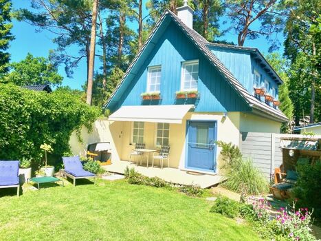 Ferienhaus Enna Garten 