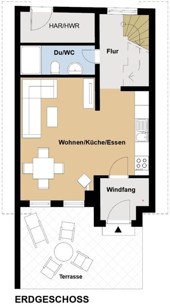 Grundriss Erdgeschoß