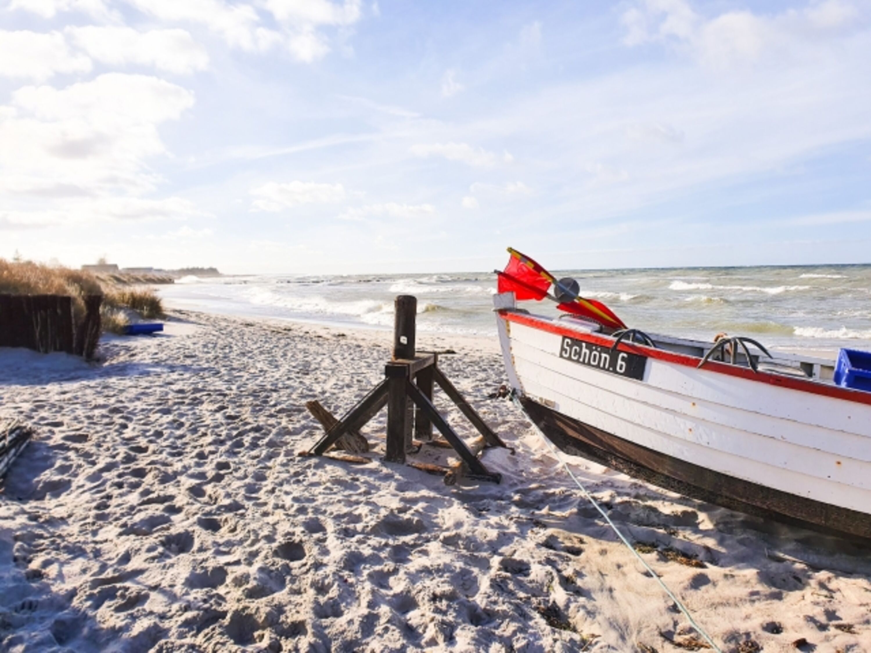 immer wieder ein schönes Bild am Strand