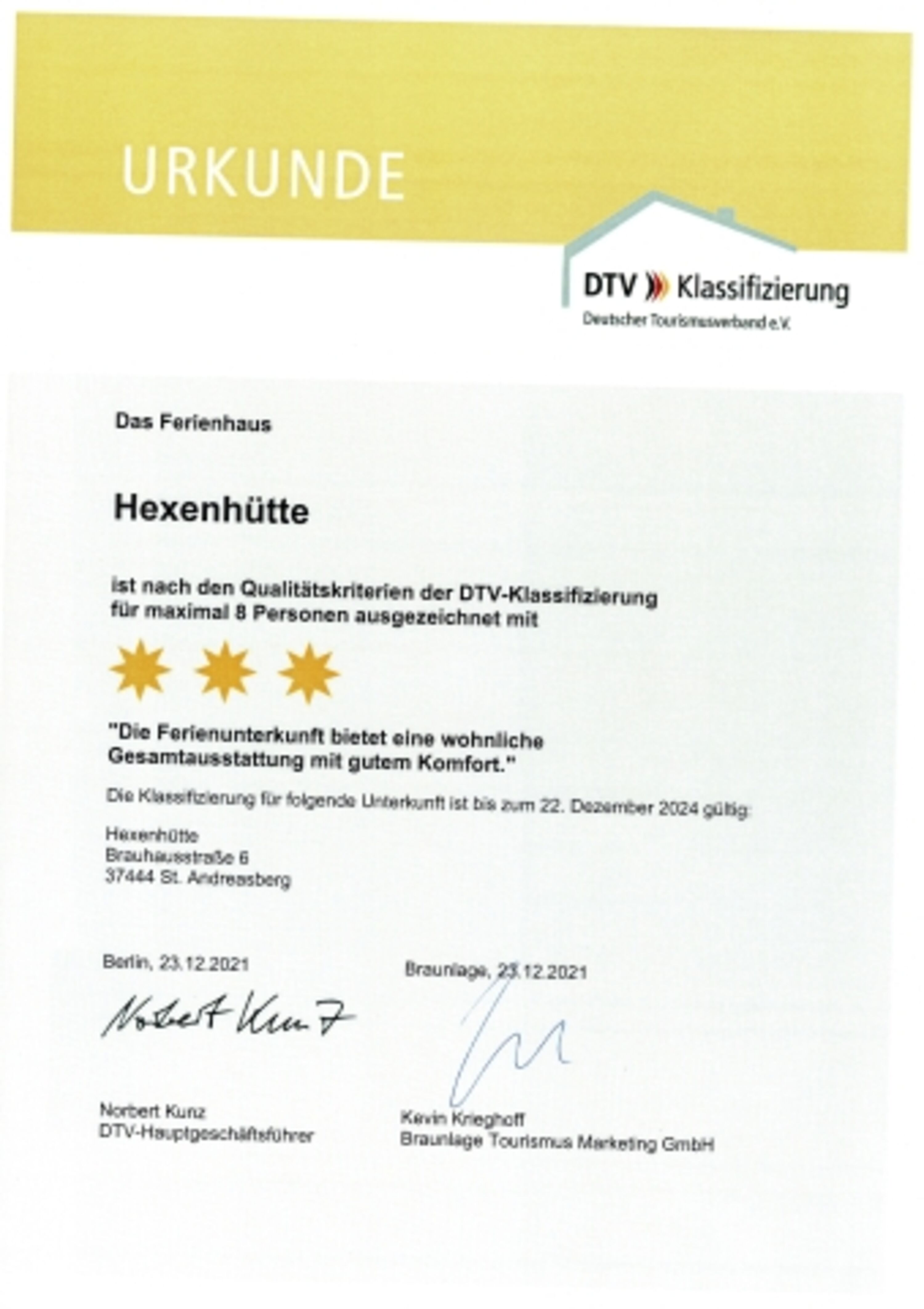 Klassifizierung 