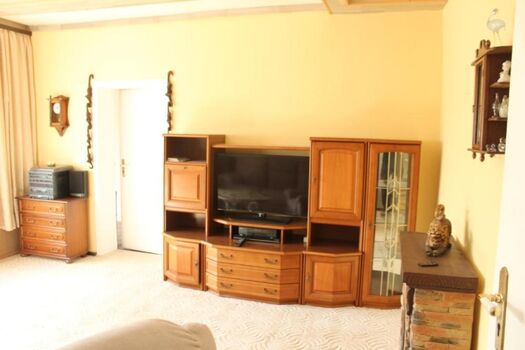 Schrankwand mit Medien TV, Video,und DVD player