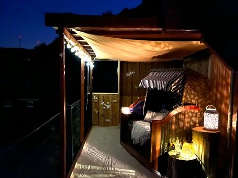 Beachhouse bei Nacht - Ruhe, Sternenhimmel, einfach nur schön