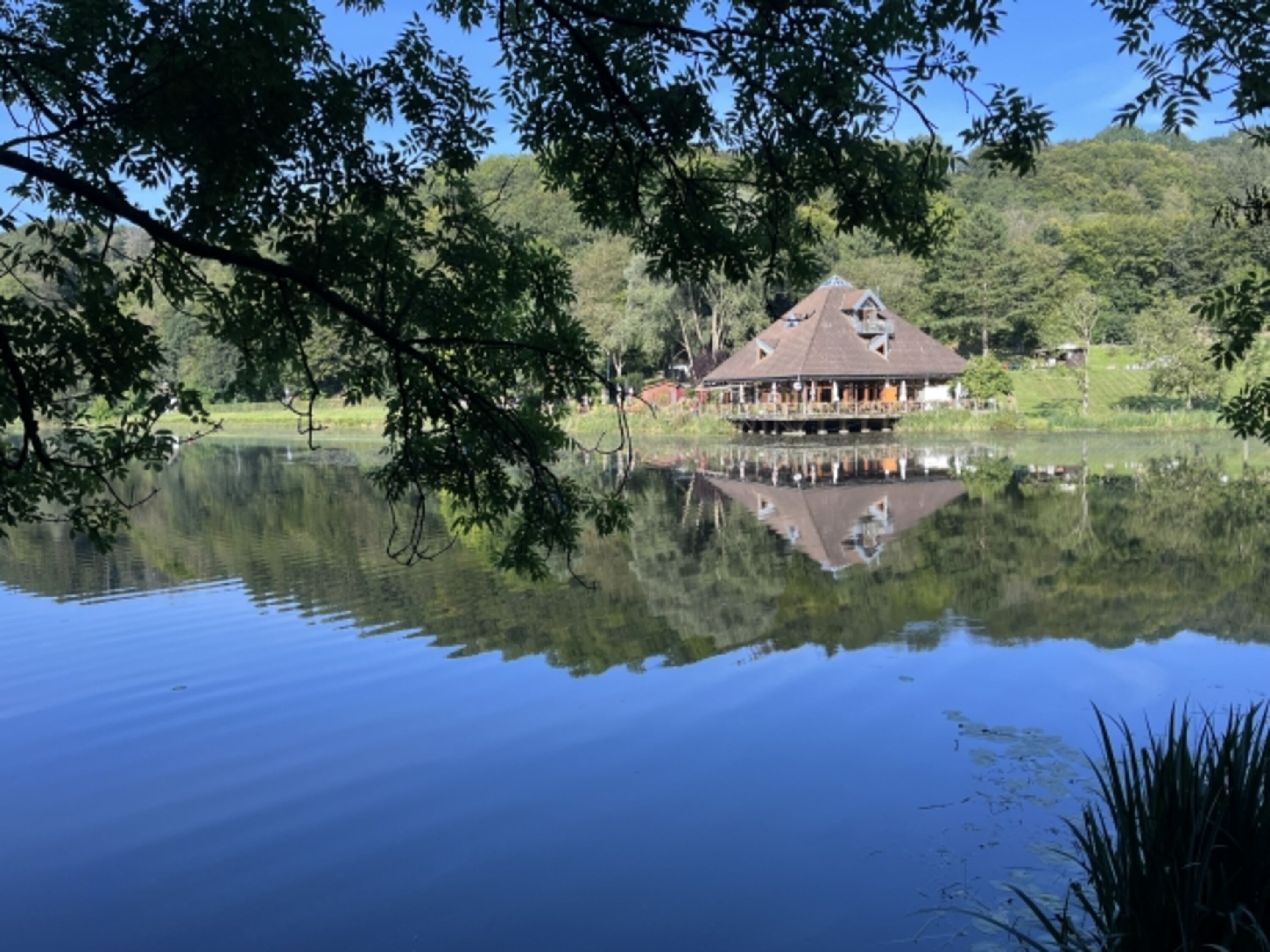 Der Waldsee mit Seerestaurant