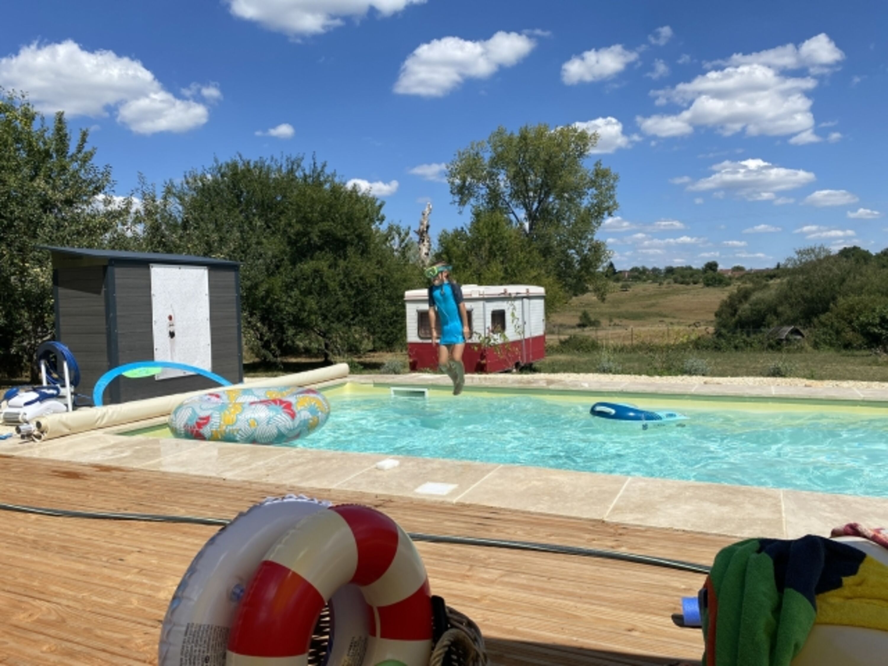 Pool mit Ausblick 