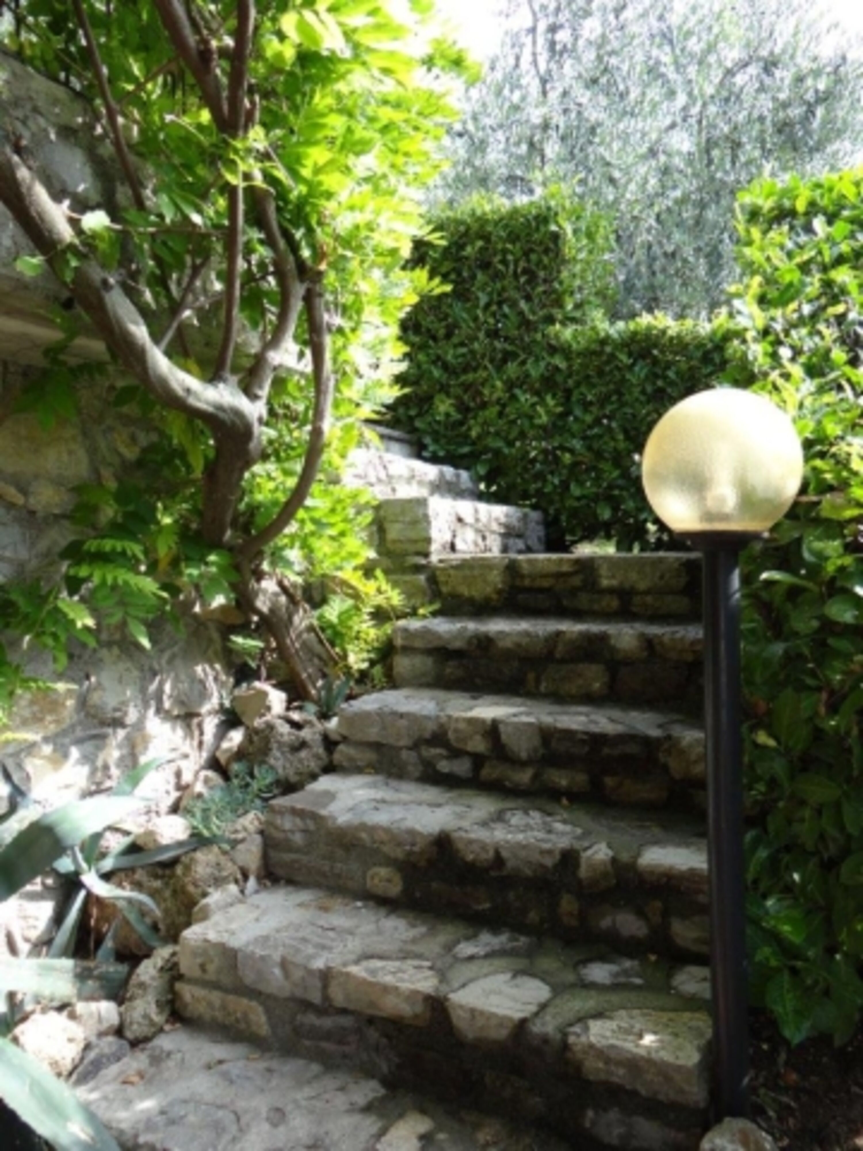 Treppe zu Apt. 1 EG