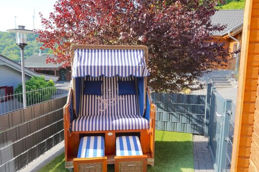 Strandkorb für Entspannung pur