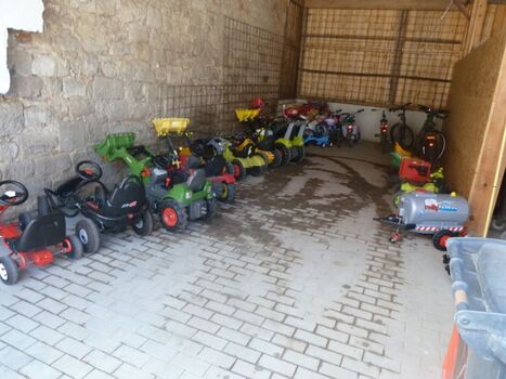 Fuhrpark für die kleinen