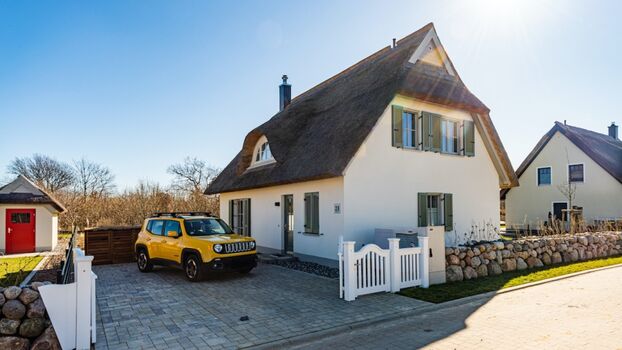 Parkmöglichkeiten direkt am Haus