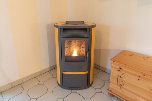 Heidehaus - Kaminofen 