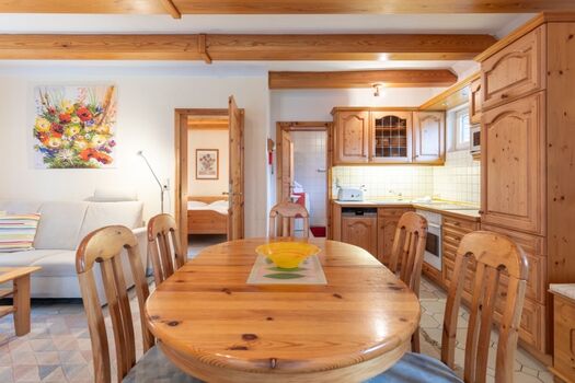 Heidehaus - Großer Esstisch mit Platz für die ganze Familie 