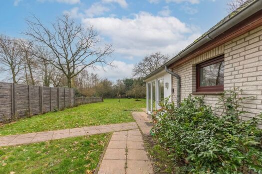 Heidehaus - Komplett eingezäunter Gartenbereich