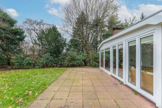 Heidehaus - Terrrasse direkt am Wintergarten 