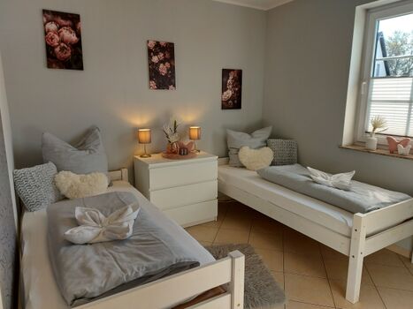 Schlafzimmer mit Einzelbetten