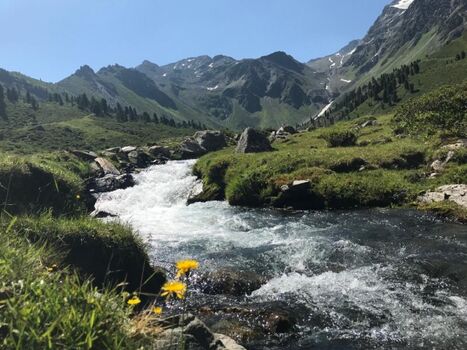 Dergroße Stadl-das Ötztal im Saommer