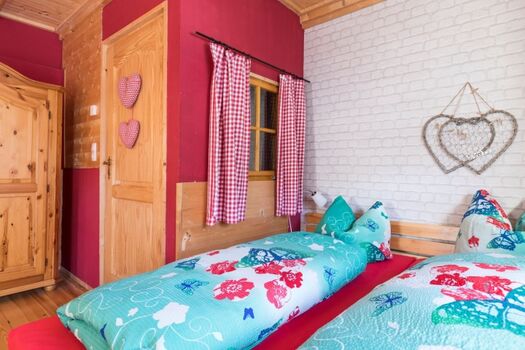 Dergroße Stadl-Zimmer Herz