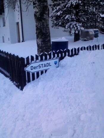 Dergroße Stadl-Wegweiser