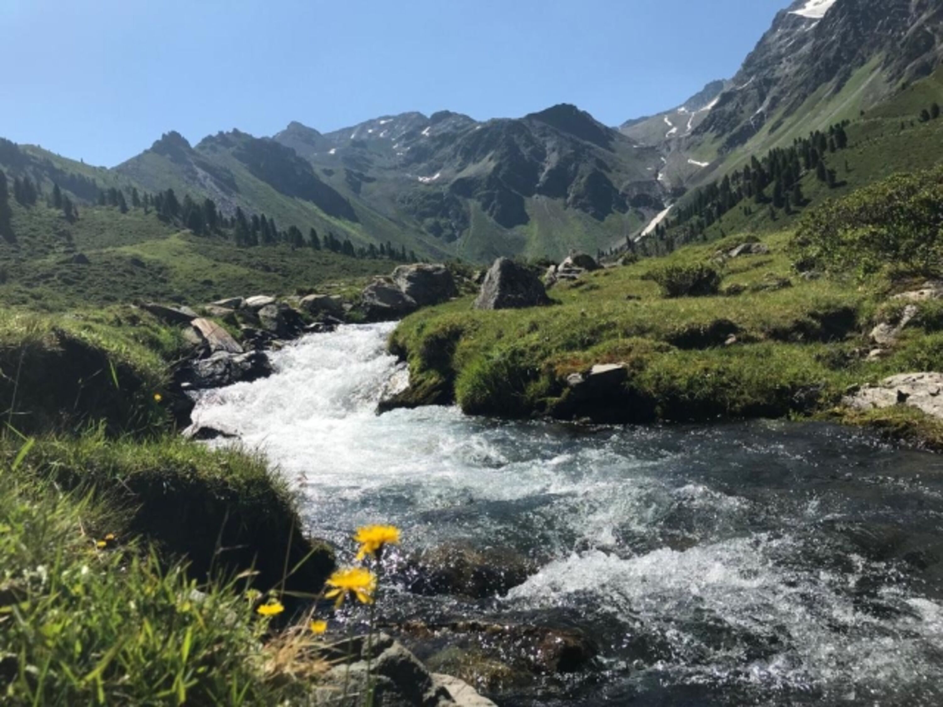 Dergroße Stadl-das Ötztal im Saommer