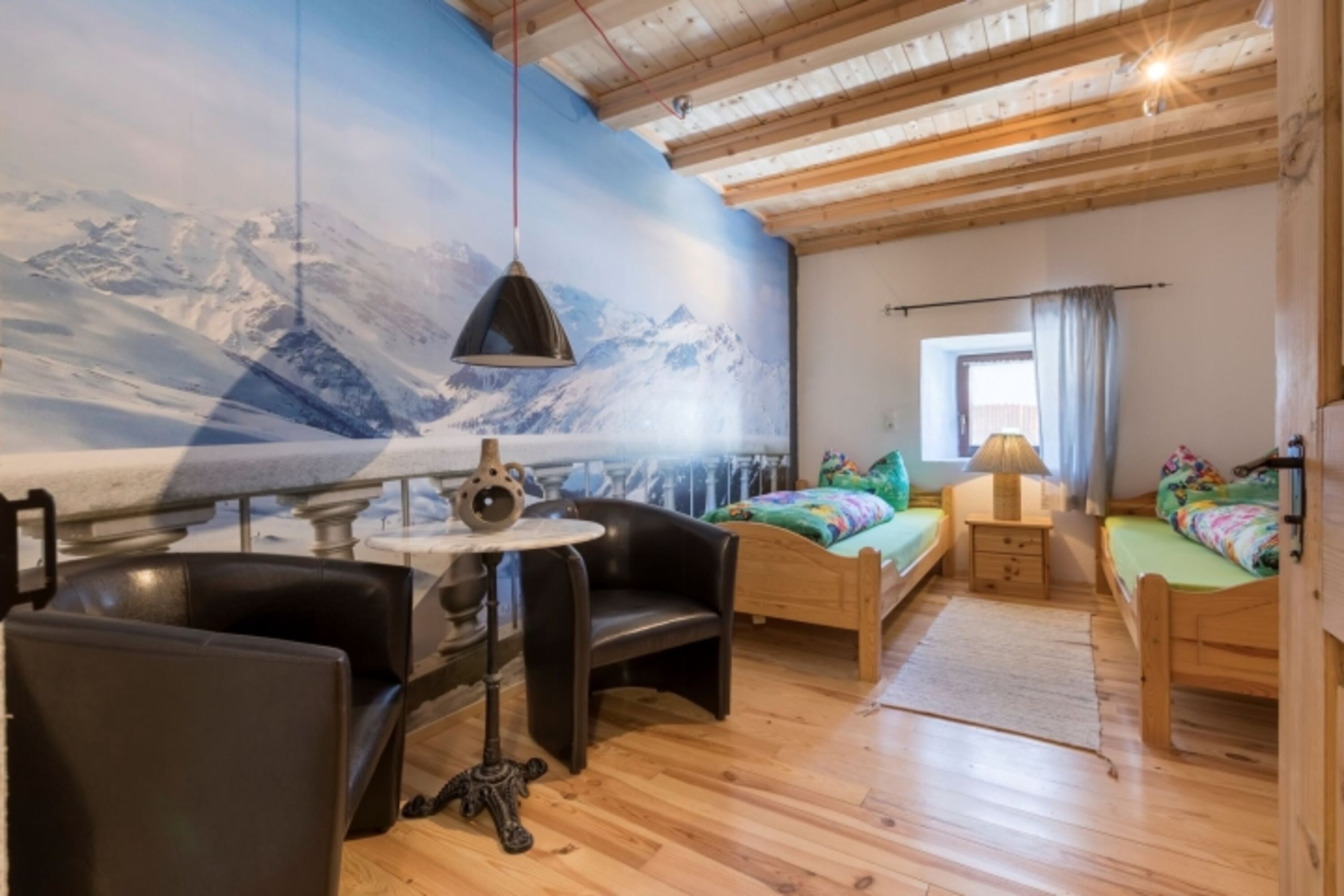 Dergroße Stadl-Zimmer Alpenblick