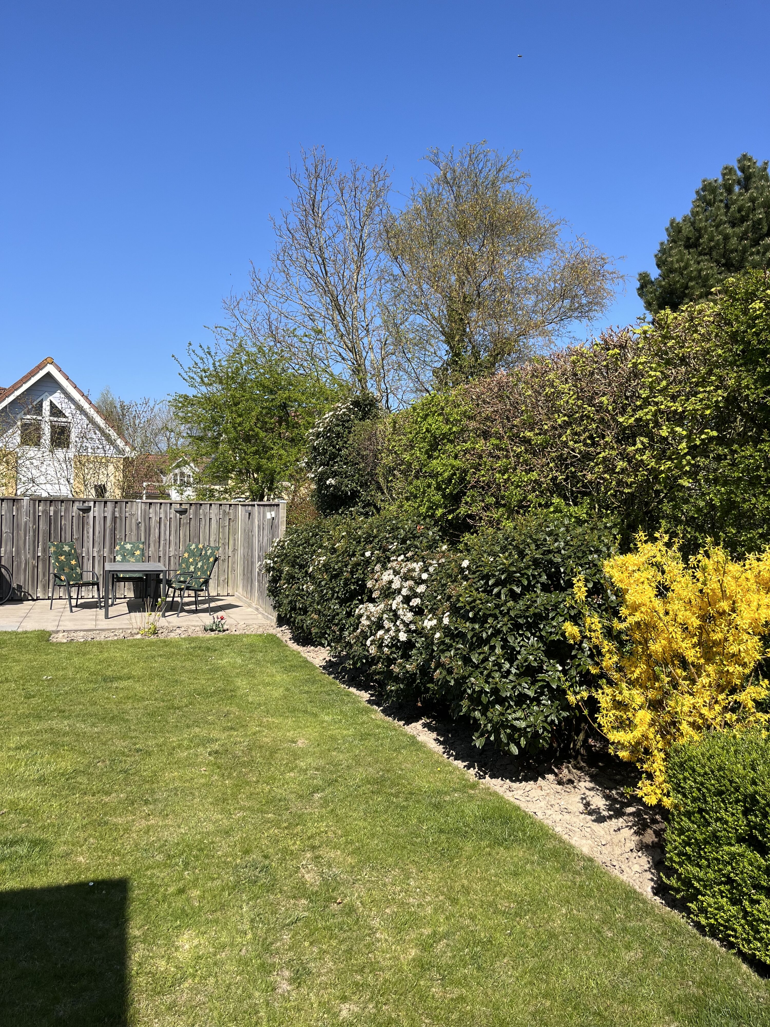 gepflegter Garten zum Relaxen
