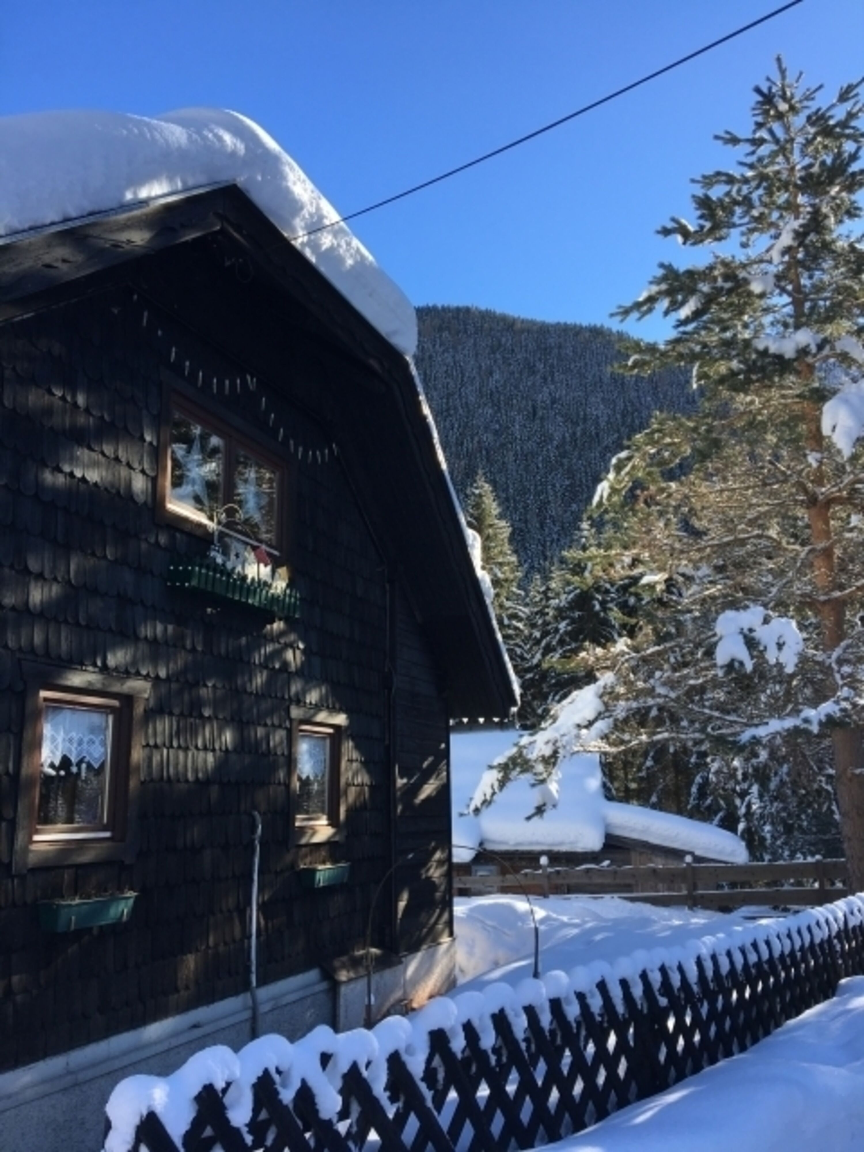 Schnee? Ja klar. In Hülle und Fülle