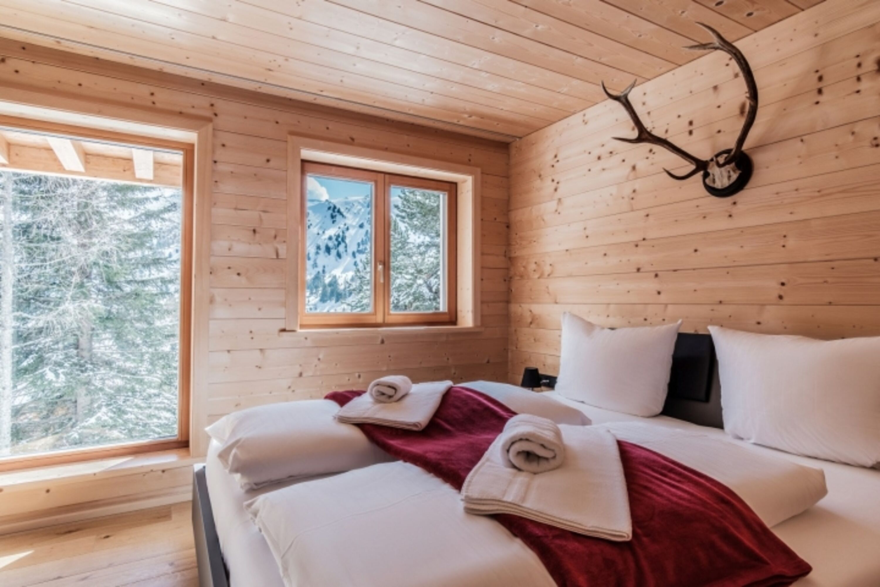Schlafzimmer Gartengeschoss