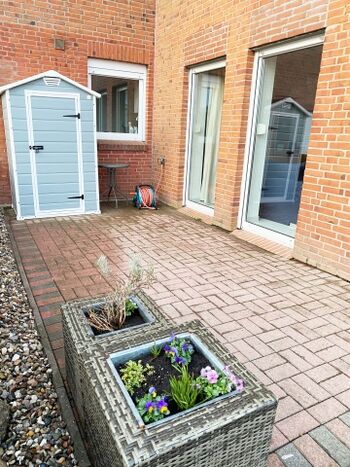 Ein Teil des Gartens