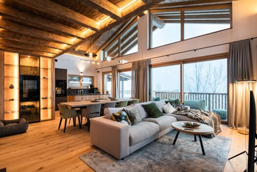 Wohn- und Essbereich, Küchen