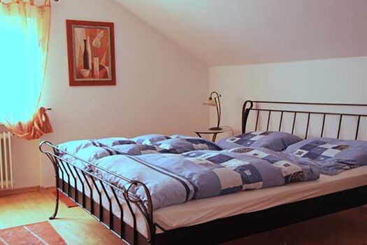 Eines der drei Schlafzimmer