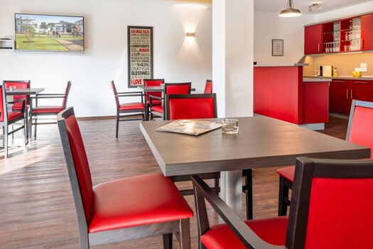 Gemeinschaftslounge im Nachbarhaus