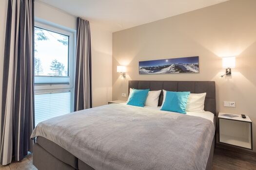 Schlafzimmer mit Badezimmer en Suite