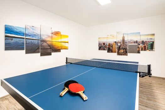 Tischtennis im Souterrain