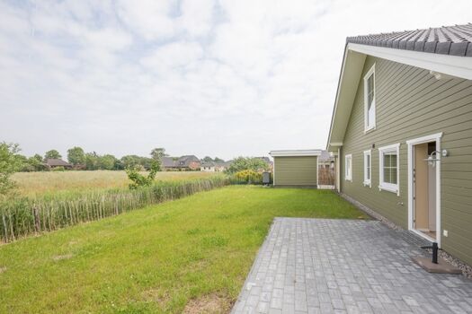 Lillebror - Eingezäunter Garten mit unverbautem Blick 