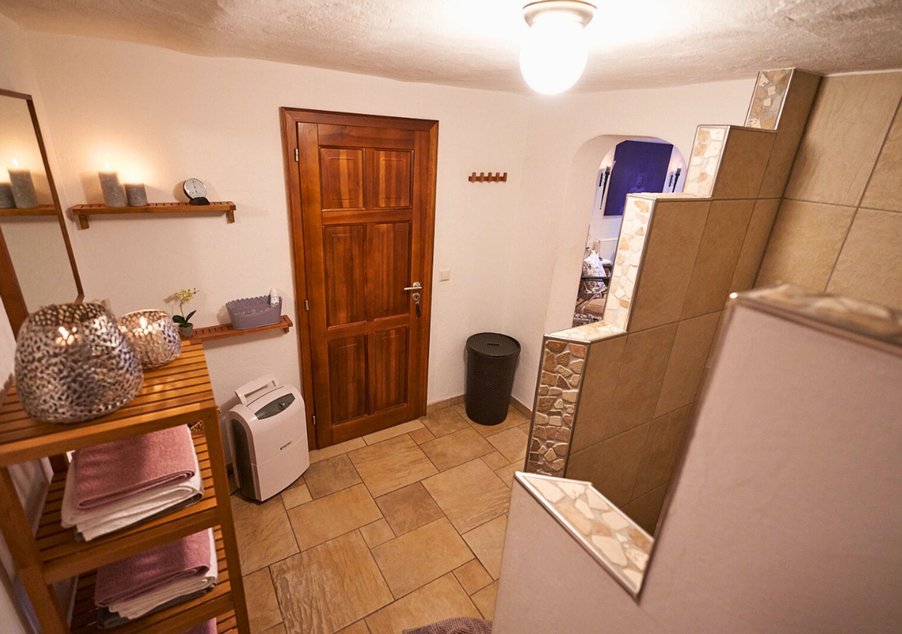 Eingang Sauna