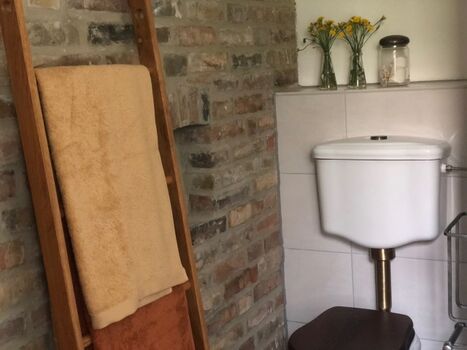 Badezimmer im Erdgeschoss