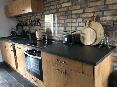 Die Küche ist vollständig ausgestattet - Kochen wie zu Hause