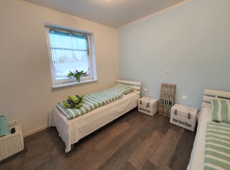 Schlafzimmer mit Einzelbetten