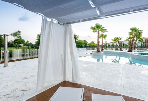 Beine ausstrecken und den Italienurlaub genießen